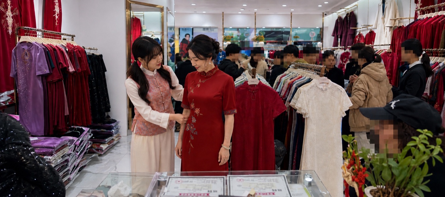 西施辞 · 喜婆婆喜妈妈婚宴礼服
