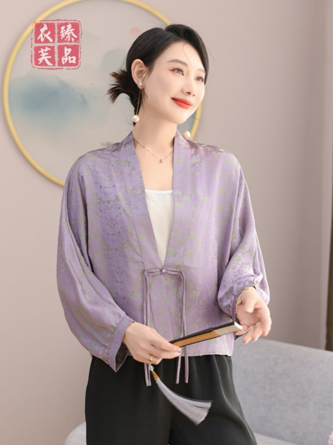 中式长袖上衣